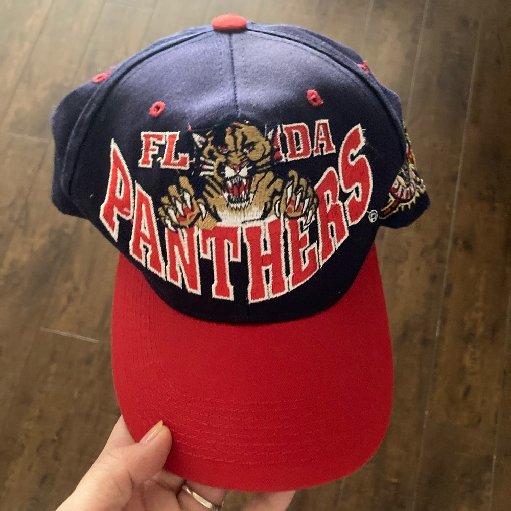 90s Vintage Official NHL Panthers baseball cap